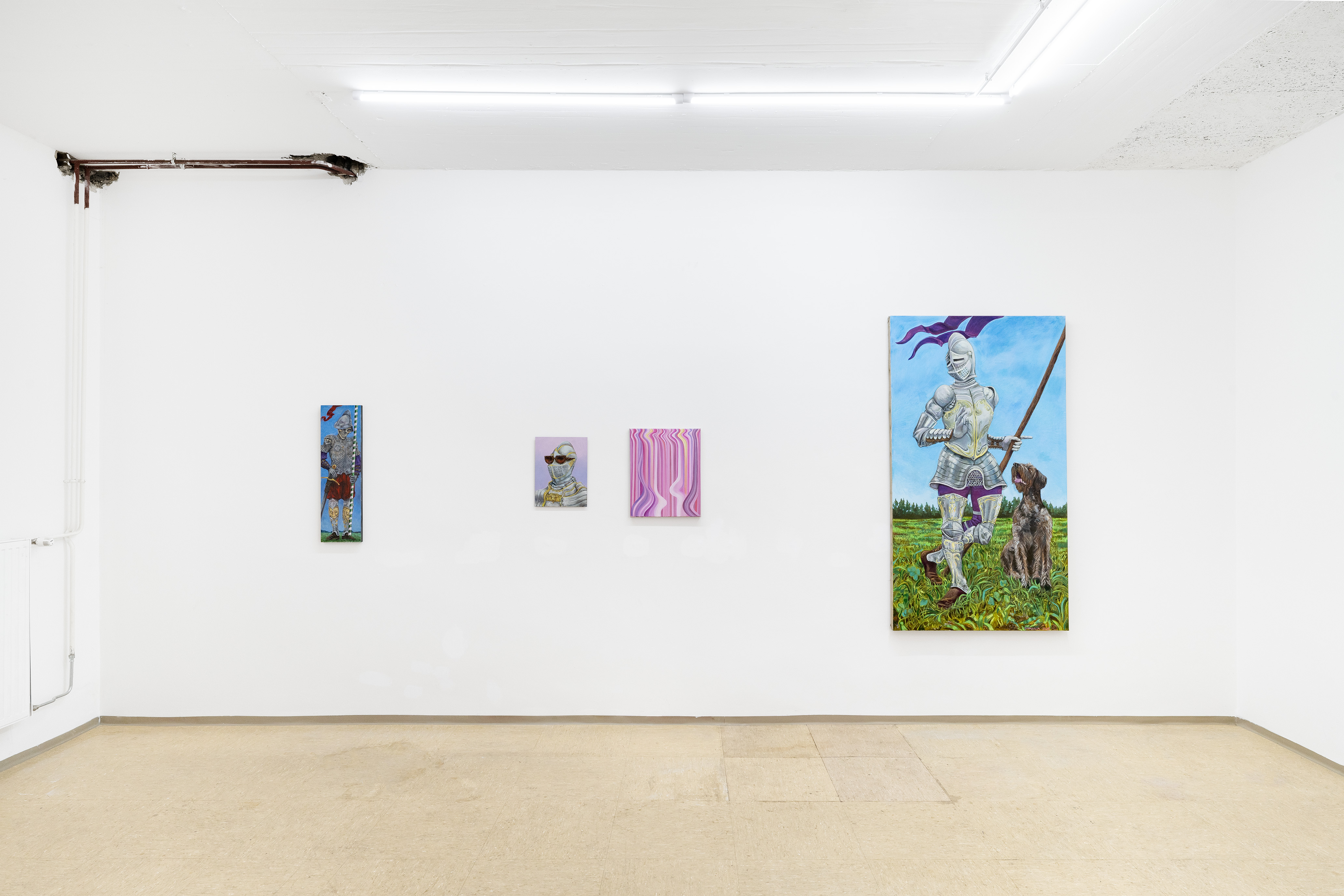 Installation view 'A thousand cuts'