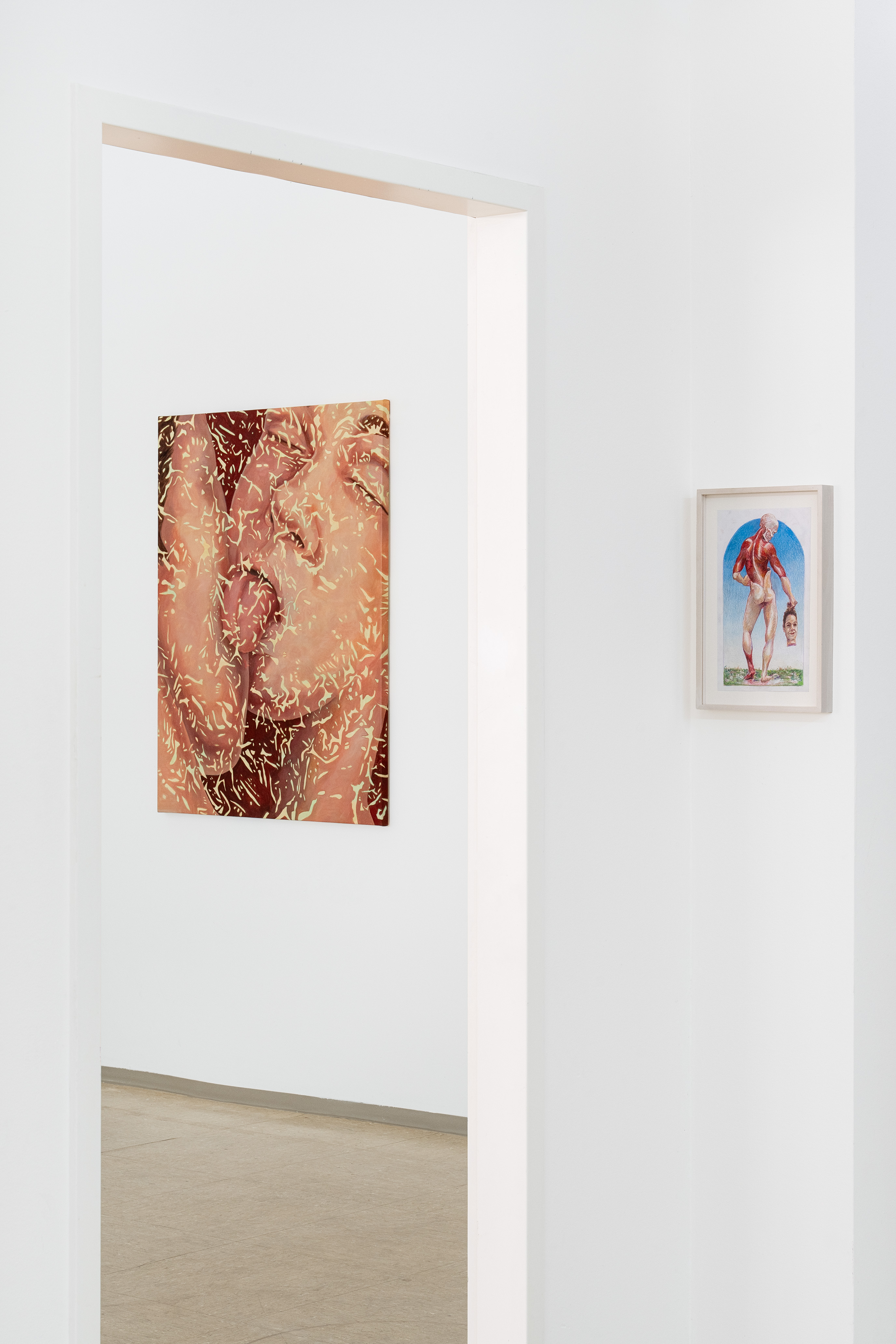 Installation view 'A thousand cuts'